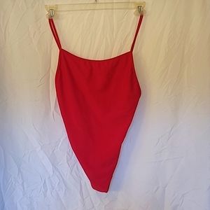 One piece bathing suit